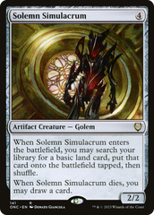 Solemn Simulacrum [Phyrexia: All Will Be One Commander] | Eastridge Sports Cards & Games