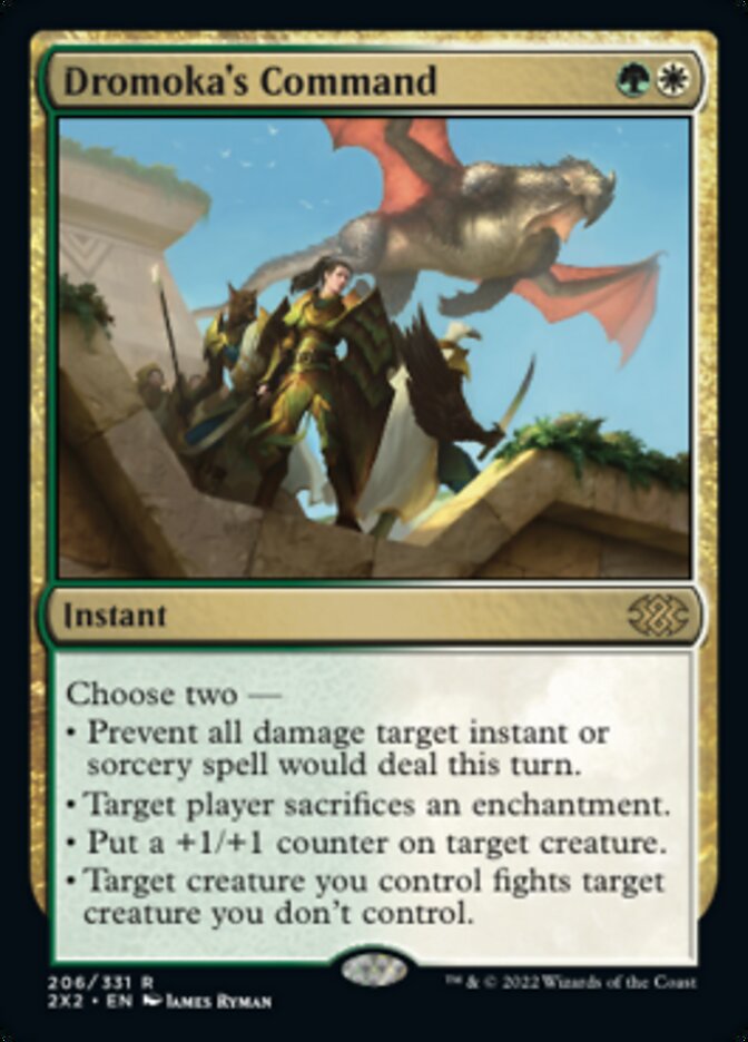 Dromoka's Command [Double Masters 2022] | Eastridge Sports Cards & Games