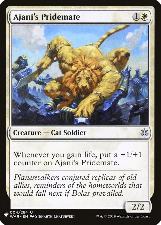 Ajani's Pridemate [Mystery Booster] | Eastridge Sports Cards & Games