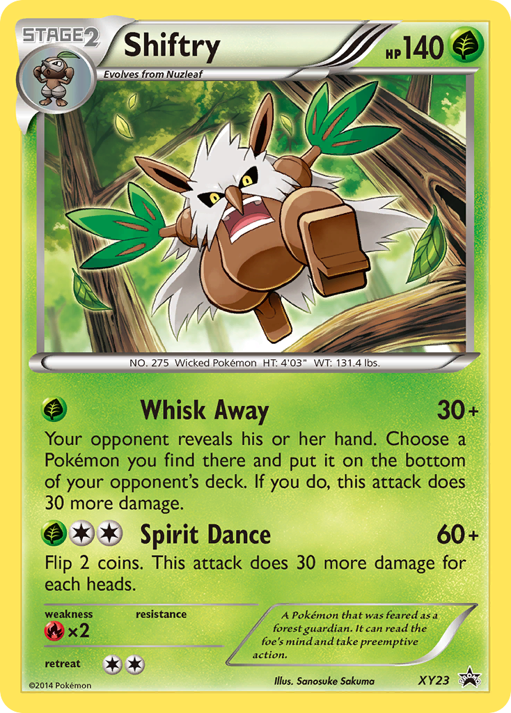 Shiftry (XY23) [XY: Black Star Promos] | Eastridge Sports Cards & Games