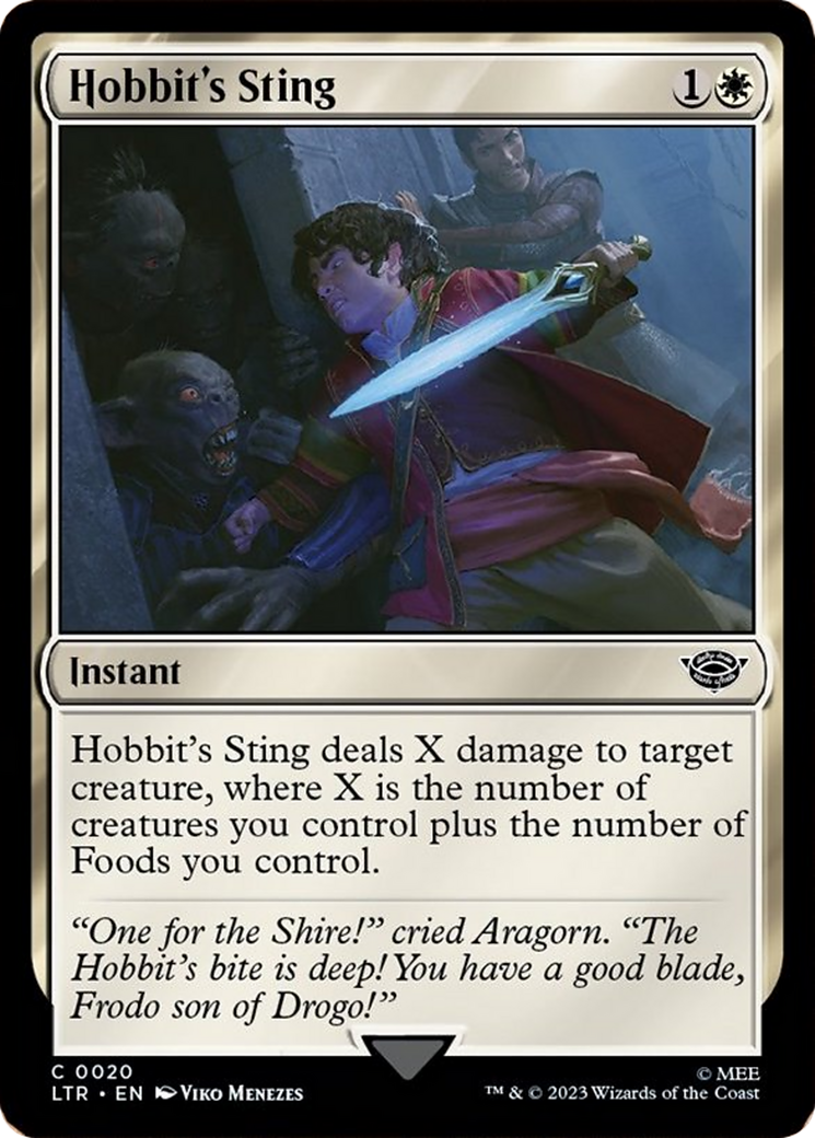 Hobbit's Sting [The Lord of the Rings: Tales of Middle-Earth] | Eastridge Sports Cards & Games