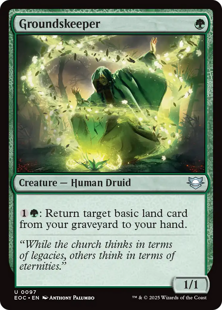 Groundskeeper [Edge of Eternities Commander] | Eastridge Sports Cards & Games