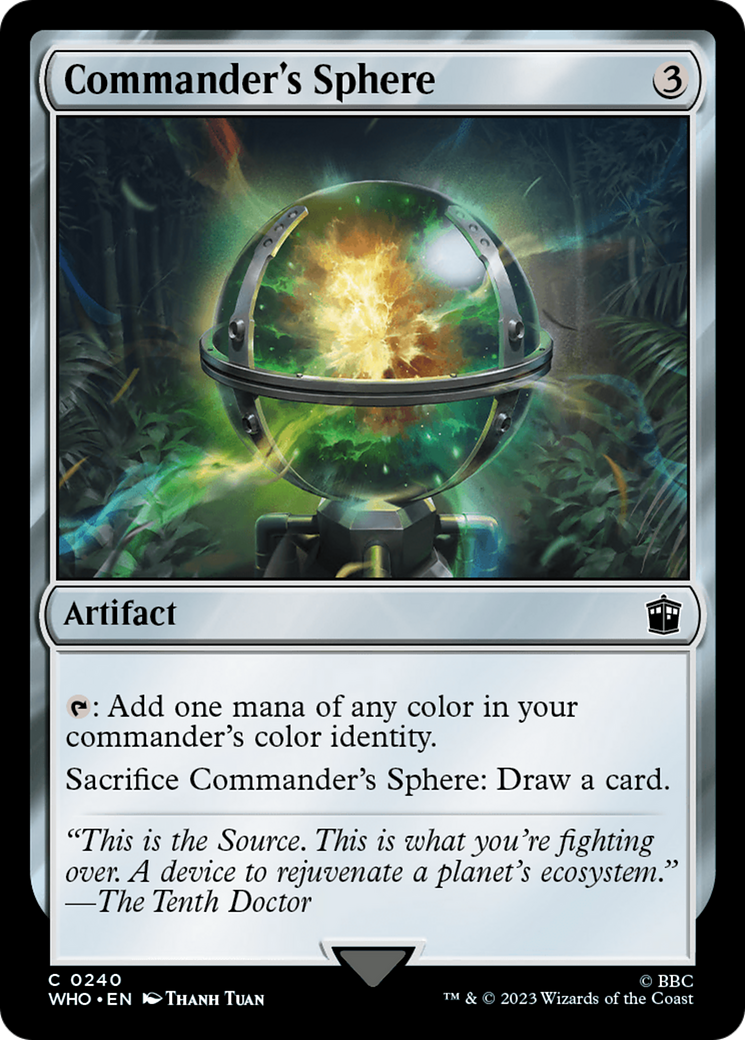 Commander's Sphere [Doctor Who] | Eastridge Sports Cards & Games