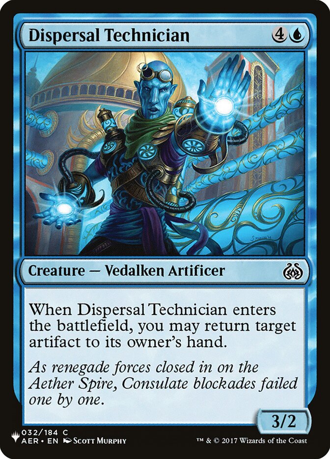 Dispersal Technician [The List] | Eastridge Sports Cards & Games