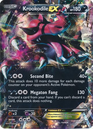 Krookodile EX (XY25) (Jumbo Card) [XY: Black Star Promos] | Eastridge Sports Cards & Games
