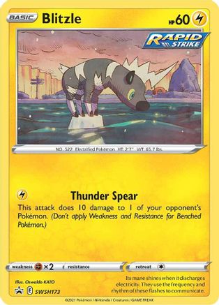 Blitzle (SWSH173) [Sword & Shield: Black Star Promos] | Eastridge Sports Cards & Games