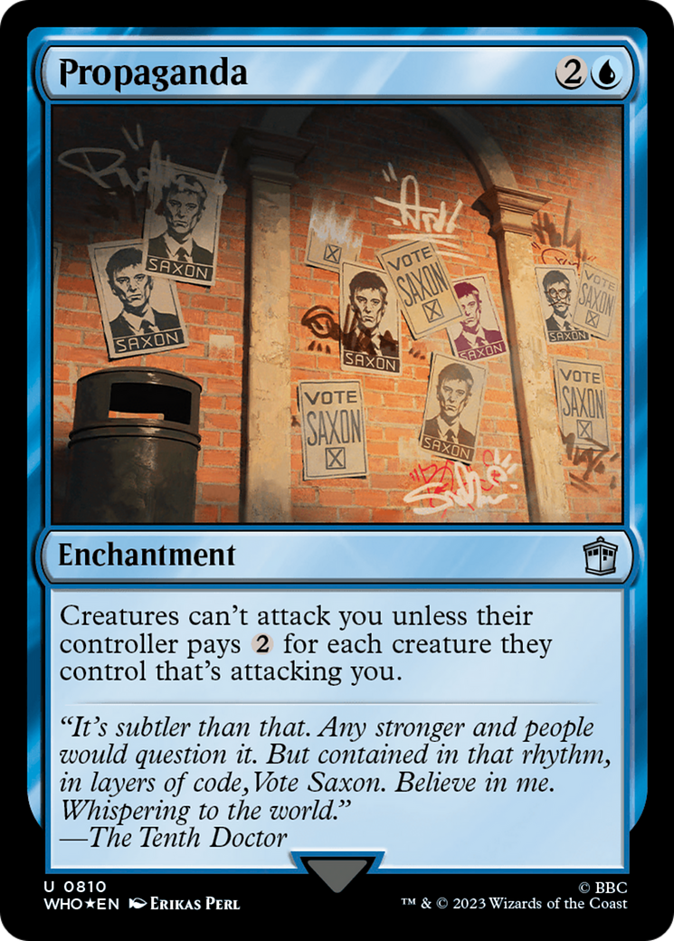 Propaganda (Surge Foil) [Doctor Who] | Eastridge Sports Cards & Games