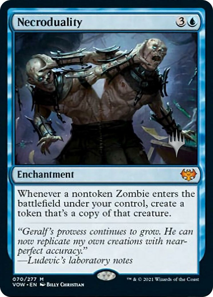 Necroduality (Promo Pack) [Aetherdrift Promos] | Eastridge Sports Cards & Games