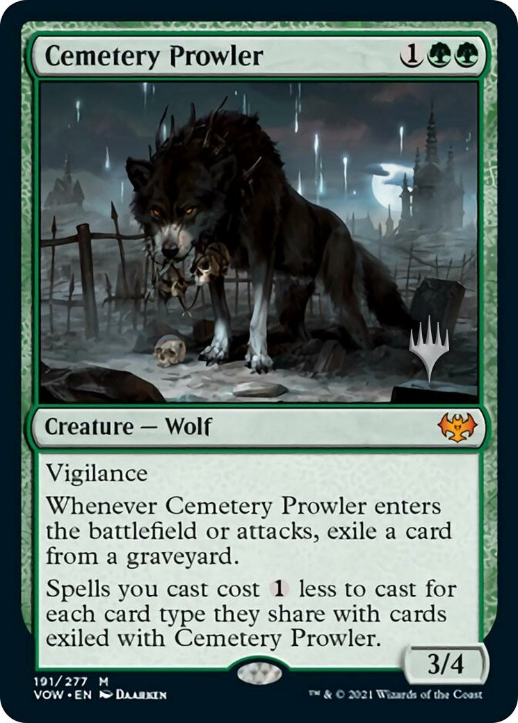 Cemetery Prowler (Promo Pack) [Aetherdrift Promos] | Eastridge Sports Cards & Games