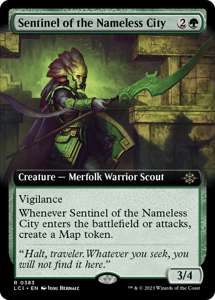 Sentinel of the Nameless City (Extended Art) [The Lost Caverns of Ixalan] | Eastridge Sports Cards & Games