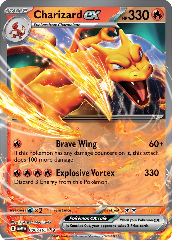 Charizard ex (006/165) [Scarlet & Violet: 151] | Eastridge Sports Cards & Games