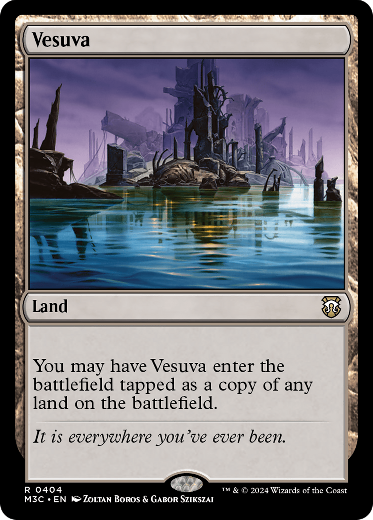 Vesuva (Ripple Foil) [Modern Horizons 3 Commander] | Eastridge Sports Cards & Games