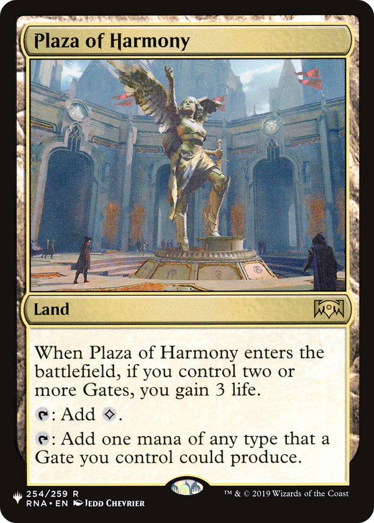 Plaza of Harmony [The List] | Eastridge Sports Cards & Games