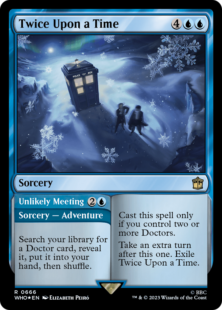 Twice Upon a Time // Unlikely Meeting (Surge Foil) [Doctor Who] | Eastridge Sports Cards & Games