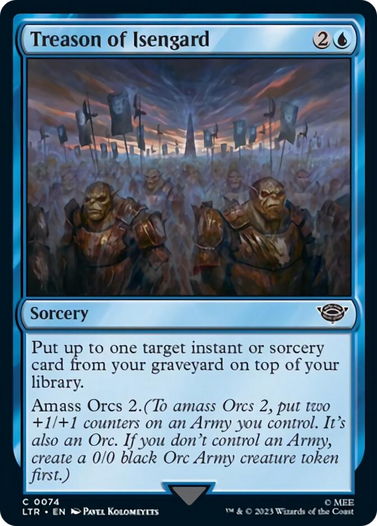 Treason of Isengard [The Lord of the Rings: Tales of Middle-Earth] | Eastridge Sports Cards & Games