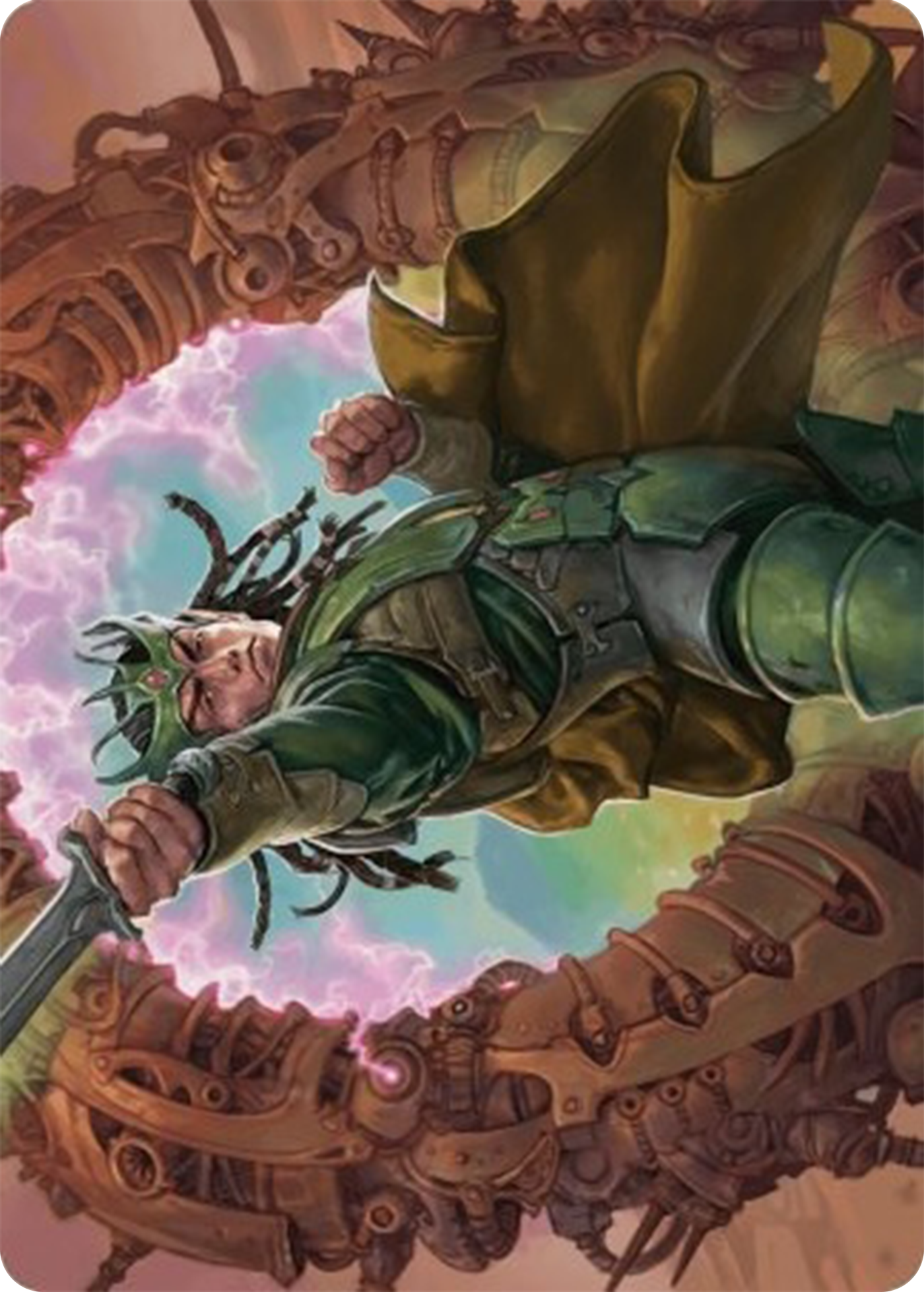 Eladamri, Korvecdal Art Card [Modern Horizons 3 Art Series] | Eastridge Sports Cards & Games