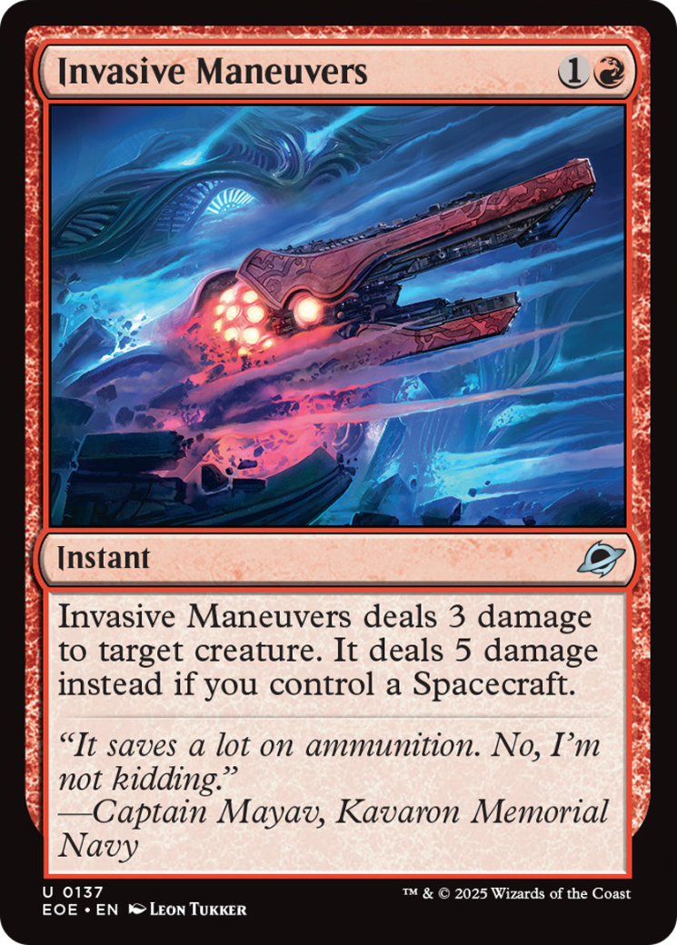 Invasive Maneuvers [Edge of Eternities] | Eastridge Sports Cards & Games