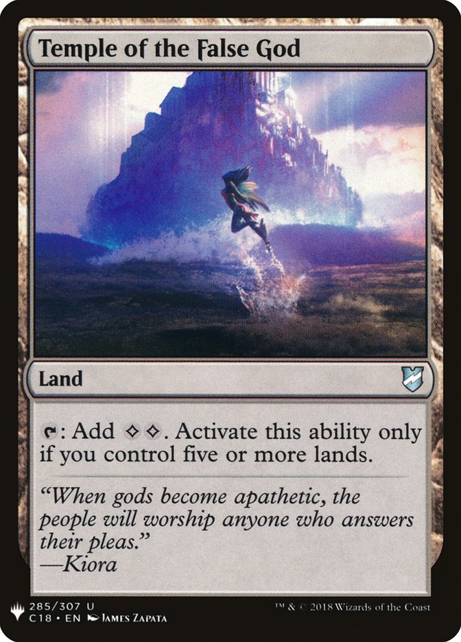Temple of the False God [Mystery Booster] | Eastridge Sports Cards & Games