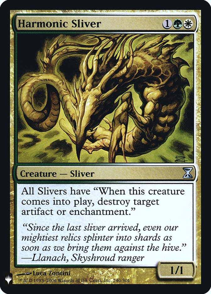 Harmonic Sliver [Mystery Booster] | Eastridge Sports Cards & Games