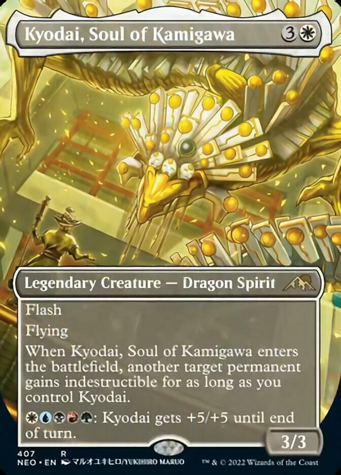 Kyodai, Soul of Kamigawa (Borderless Alternate Art) [Kamigawa: Neon Dynasty] | Eastridge Sports Cards & Games