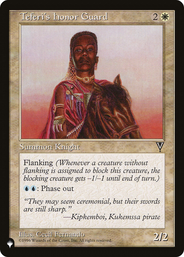 Teferi's Honor Guard [The List Reprints] | Eastridge Sports Cards & Games