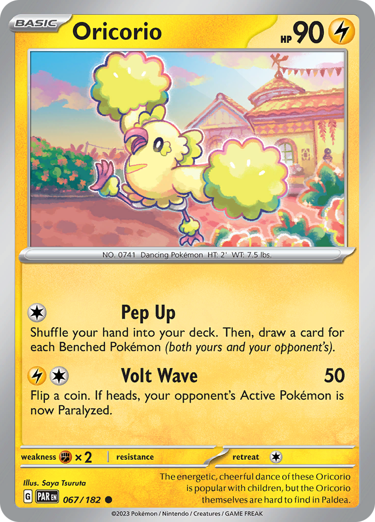 Oricorio (067/182) [Scarlet & Violet: Paradox Rift] | Eastridge Sports Cards & Games