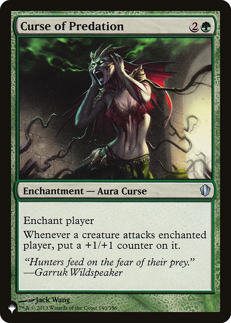 Curse of Predation [The List] | Eastridge Sports Cards & Games