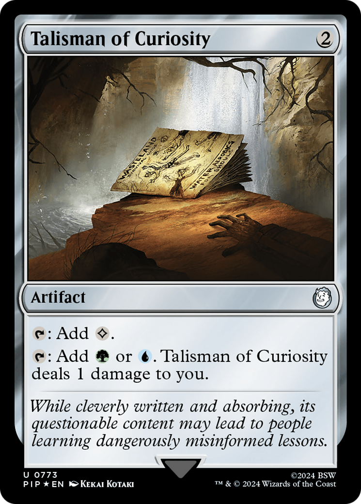 Talisman of Curiosity (Surge Foil) [Fallout] | Eastridge Sports Cards & Games