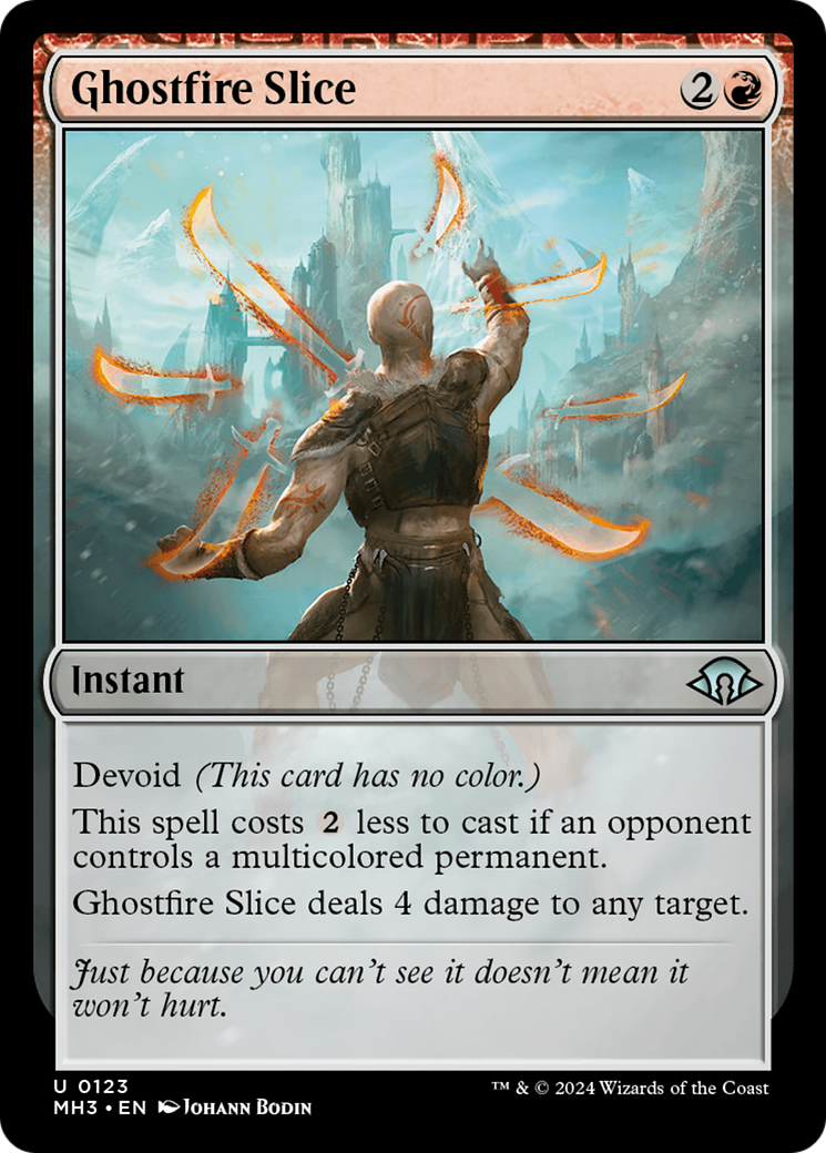 Ghostfire Slice [Modern Horizons 3] | Eastridge Sports Cards & Games