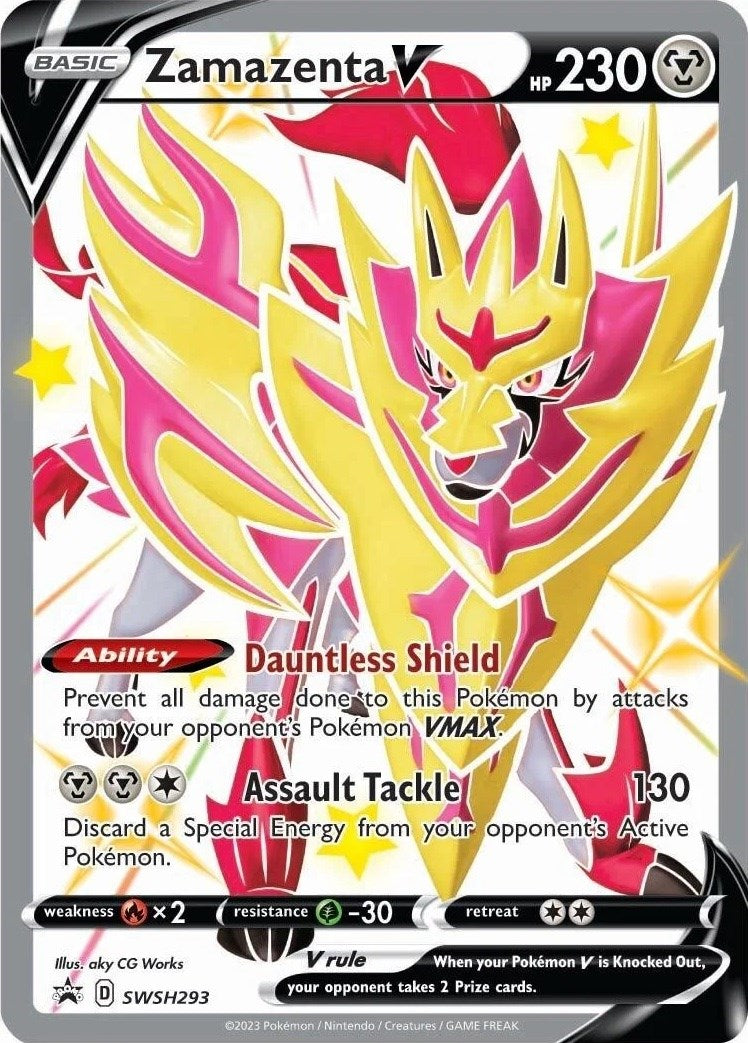 Zamazenta V (SWSH293) [Sword & Shield: Black Star Promos] | Eastridge Sports Cards & Games