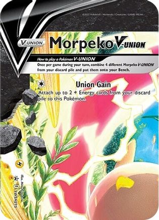 Morpeko V-UNION (SWSH215) [Sword & Shield: Black Star Promos] | Eastridge Sports Cards & Games