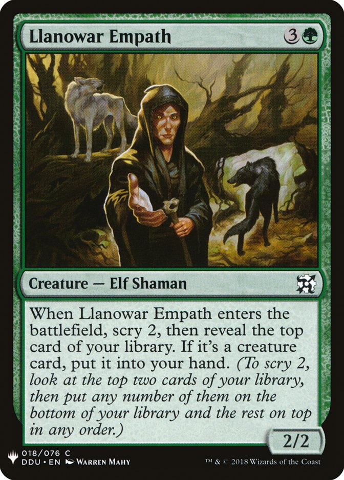 Llanowar Empath [Mystery Booster] | Eastridge Sports Cards & Games