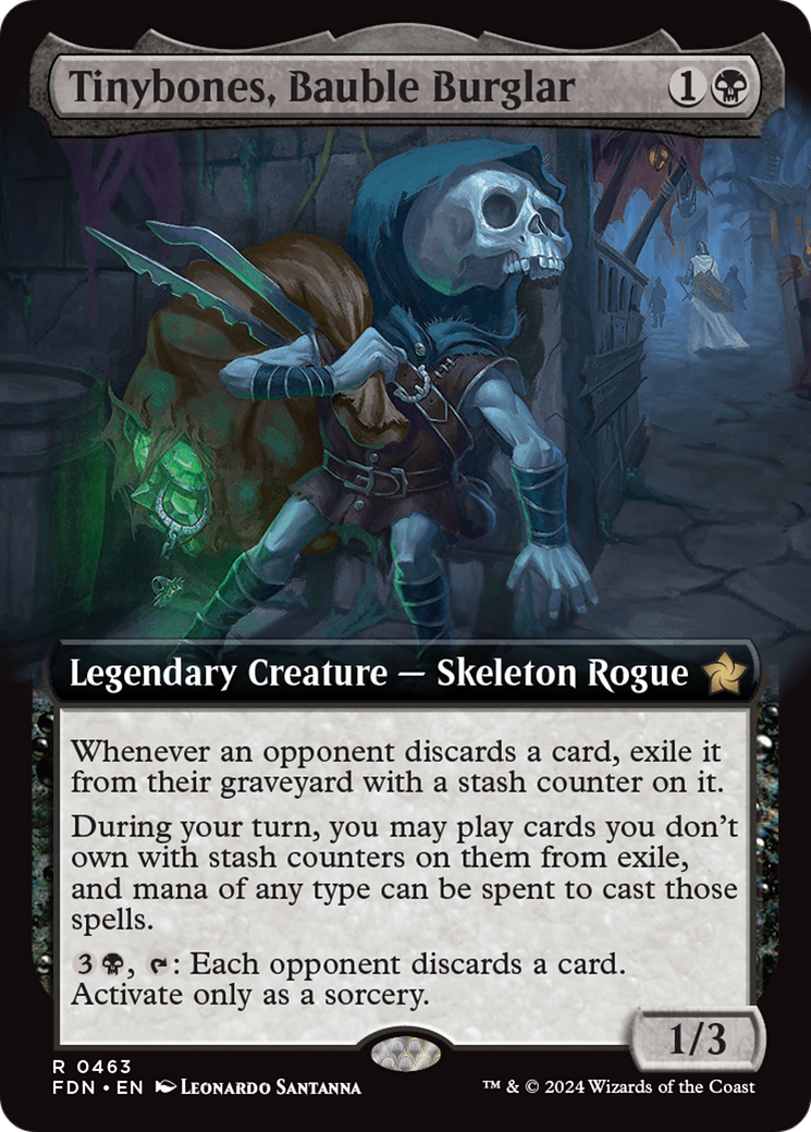 Tinybones, Bauble Burglar (Extended Art) [Foundations] | Eastridge Sports Cards & Games