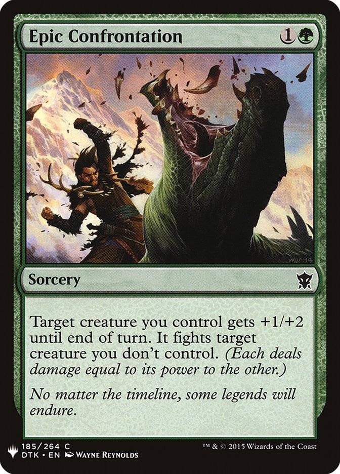 Epic Confrontation [Mystery Booster] | Eastridge Sports Cards & Games