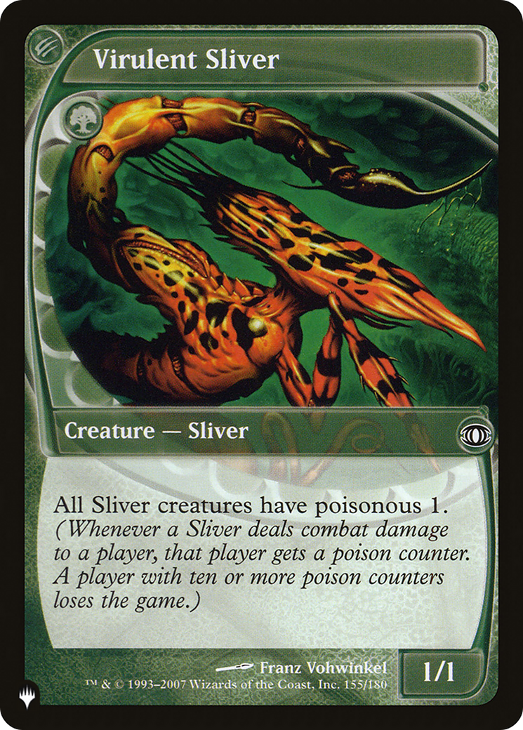 Virulent Sliver [The List] | Eastridge Sports Cards & Games