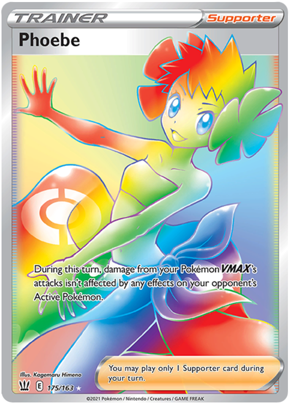 Phoebe (175/163) [Sword & Shield: Battle Styles] | Eastridge Sports Cards & Games