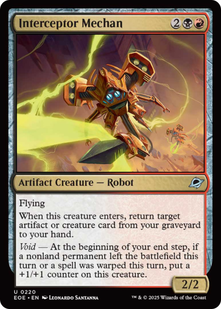 Interceptor Mechan [Edge of Eternities] | Eastridge Sports Cards & Games