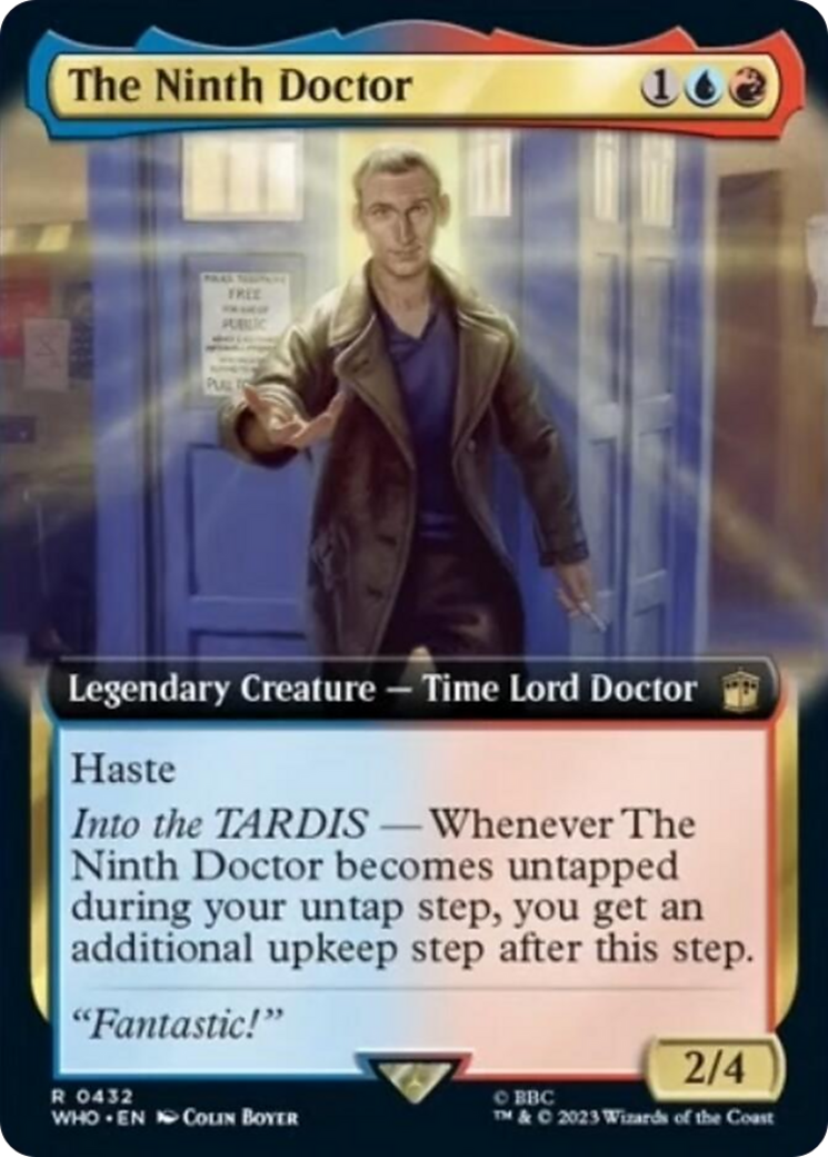 The Ninth Doctor (Extended Art) [Doctor Who] | Eastridge Sports Cards & Games