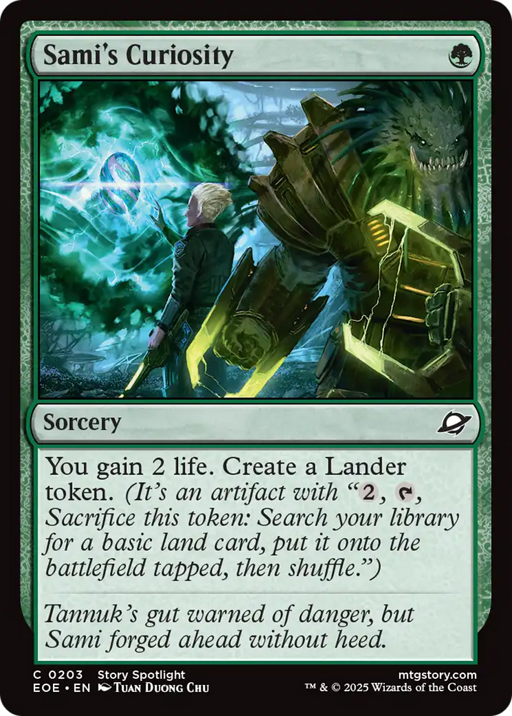Sami's Curiosity [Edge of Eternities] | Eastridge Sports Cards & Games