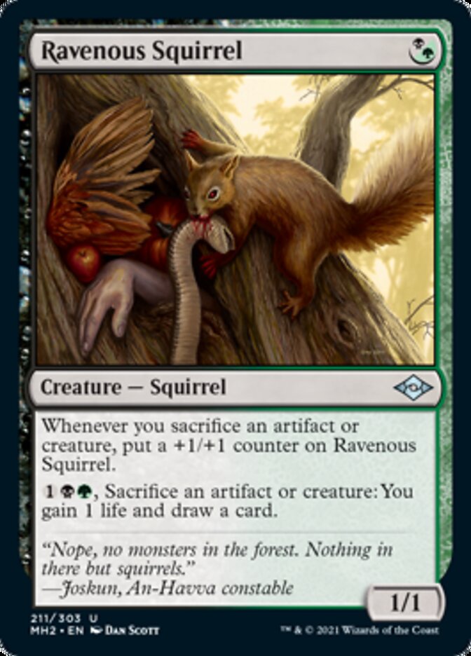 Ravenous Squirrel [Modern Horizons 2] | Eastridge Sports Cards & Games