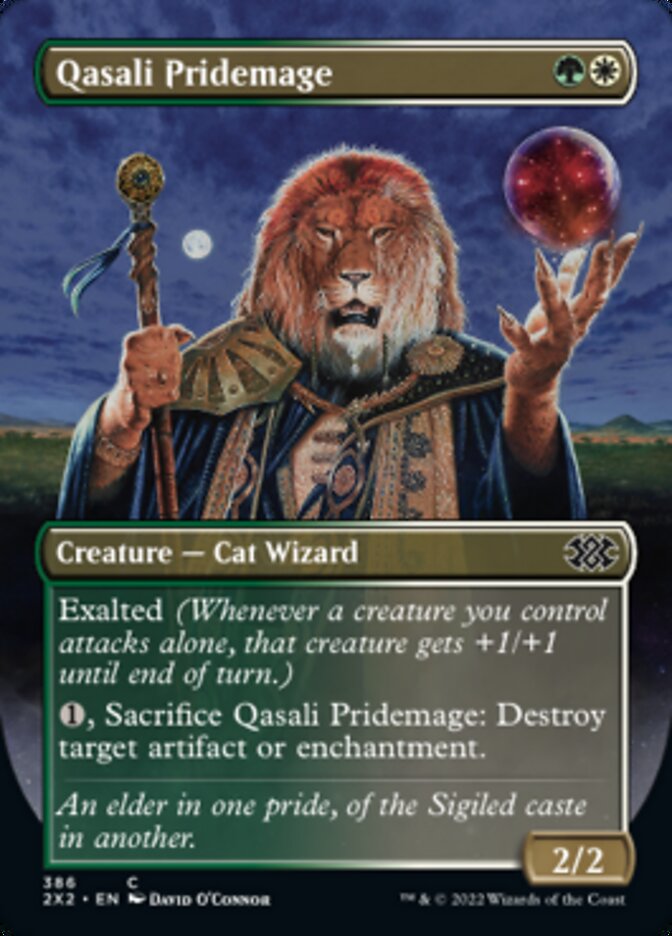 Qasali Pridemage (Borderless Alternate Art) [Double Masters 2022] | Eastridge Sports Cards & Games