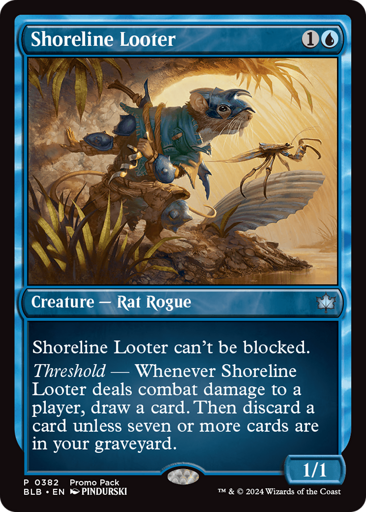 Shoreline Looter [Bloomburrow Promos] | Eastridge Sports Cards & Games