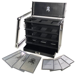 Table War Bundle Trays + Tower: Full-size Case - Black | Eastridge Sports Cards & Games