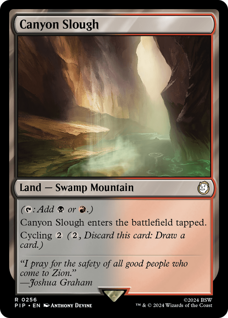 Canyon Slough [Fallout] | Eastridge Sports Cards & Games