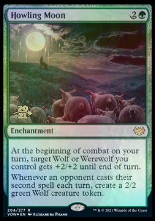 Howling Moon [Innistrad: Crimson Vow Prerelease Promos] | Eastridge Sports Cards & Games