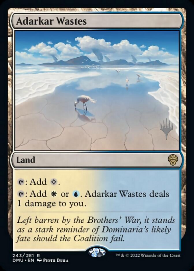 Adarkar Wastes (Promo Pack) [Dominaria United Promos] | Eastridge Sports Cards & Games