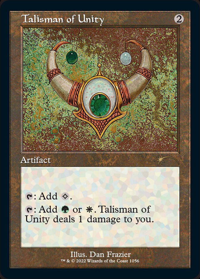 Talisman of Unity (Foil Etched) [Secret Lair Drop Series] | Eastridge Sports Cards & Games