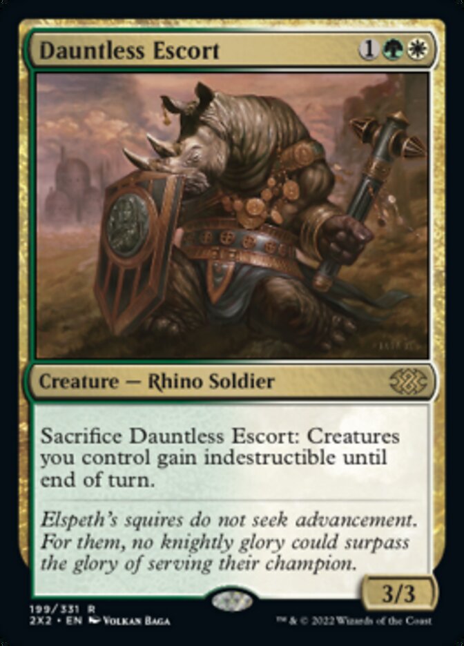 Dauntless Escort [Double Masters 2022] | Eastridge Sports Cards & Games