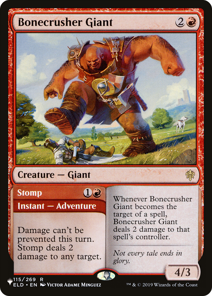 Bonecrusher Giant [The List Reprints] | Eastridge Sports Cards & Games