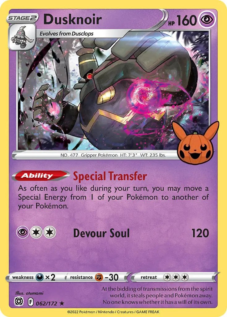 Dusknoir (062/172) [Trick or Trade] | Eastridge Sports Cards & Games